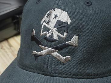Skull  Flag Cap (subdued)